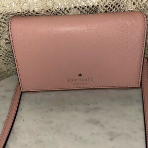 Kate Spade blush leather classic crossbody bag